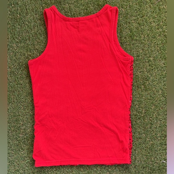 cherokee red sequence tank top - Picture 2 of 3